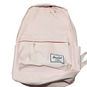 Herschel Backpack Pink Color 18x12x4 Adjustable And Comfortable Straps